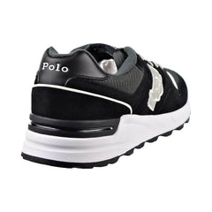 Polo Ralph Lauren Trackster 100 Men's Shoes Black-White