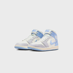 Nike WMNS Air Jordan 1 Mid - Psychic Blue / Sail / Coconut Milk / Neutral Grey