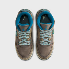 Jordan GS Air Jordan 3 Retro - Olive Grey / Green Abyss / Khaki / Sea Glass