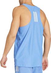 adidas Own The Run Mens Running Vest - Blue