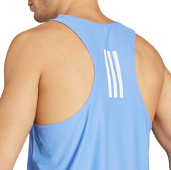 adidas Own The Run Mens Running Vest - Blue