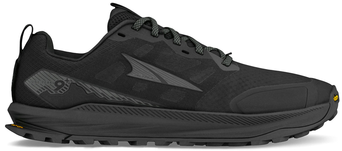Altra Lone Peak 9+ Mens Trail Running Shoes - Black