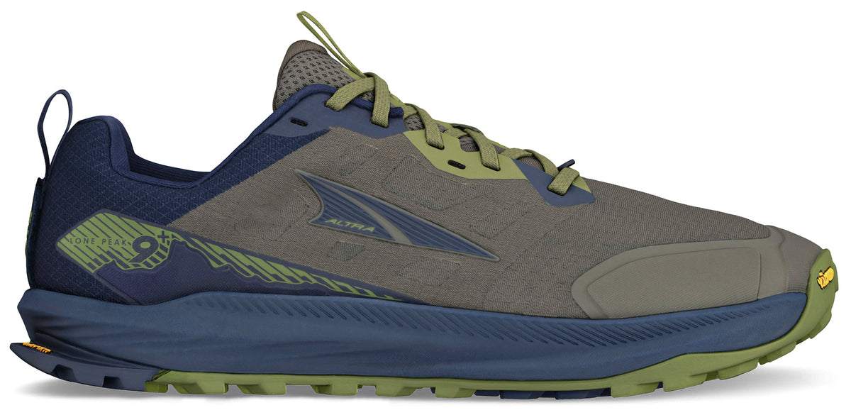 Altra Lone Peak 9+ Mens Trail Running Shoes - Green