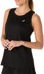 Asics Core Womens Running Vest Tank Top - Black