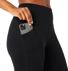 Asics Road High Waist 8 Inch Sprinter Womens Short Running Tights - Black