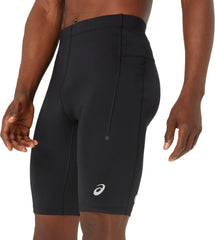 Asics Road Sprinter Mens Short Running Tights - Black
