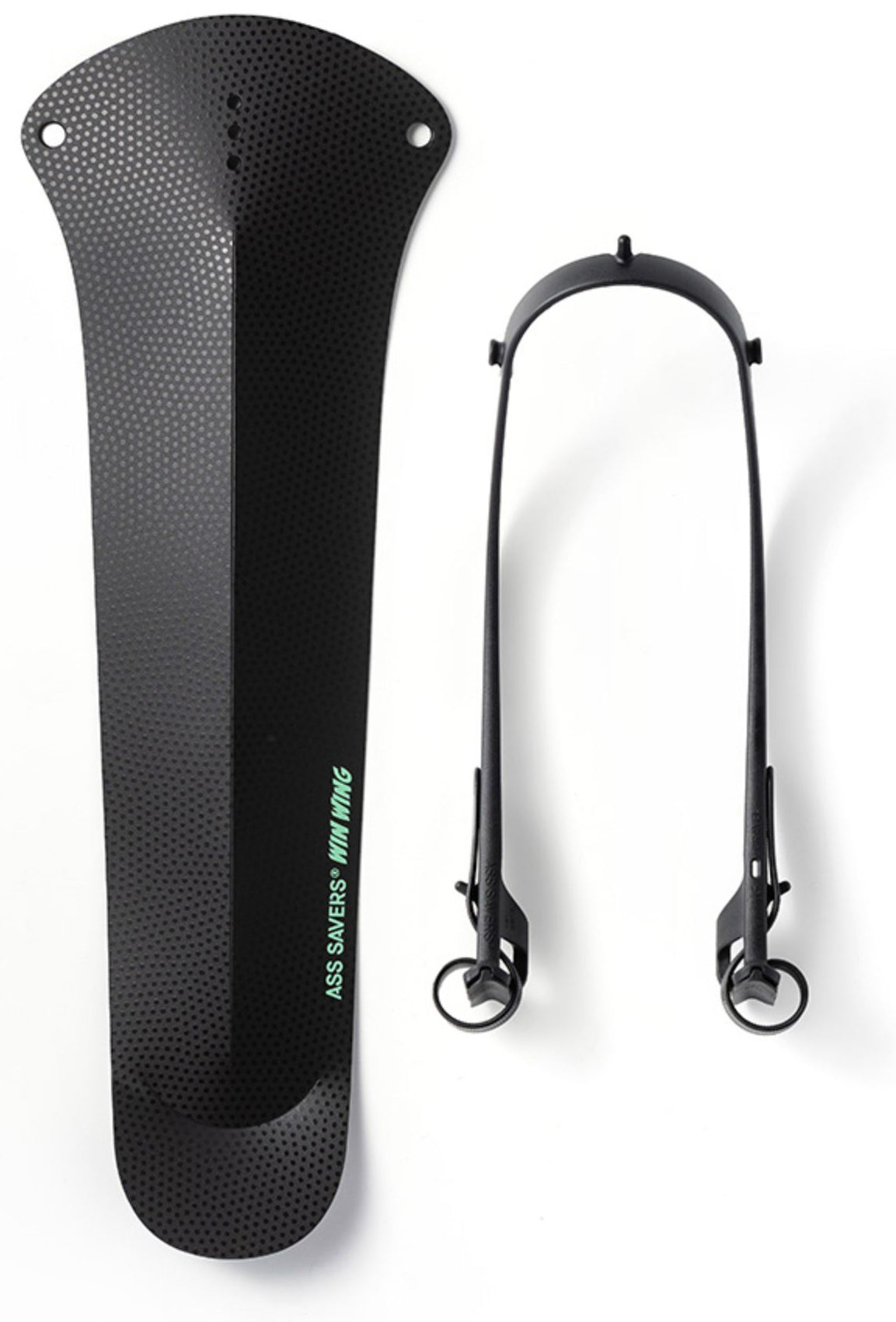 Ass Savers Win Wing 2 Gravel Rear Mudguard - Black