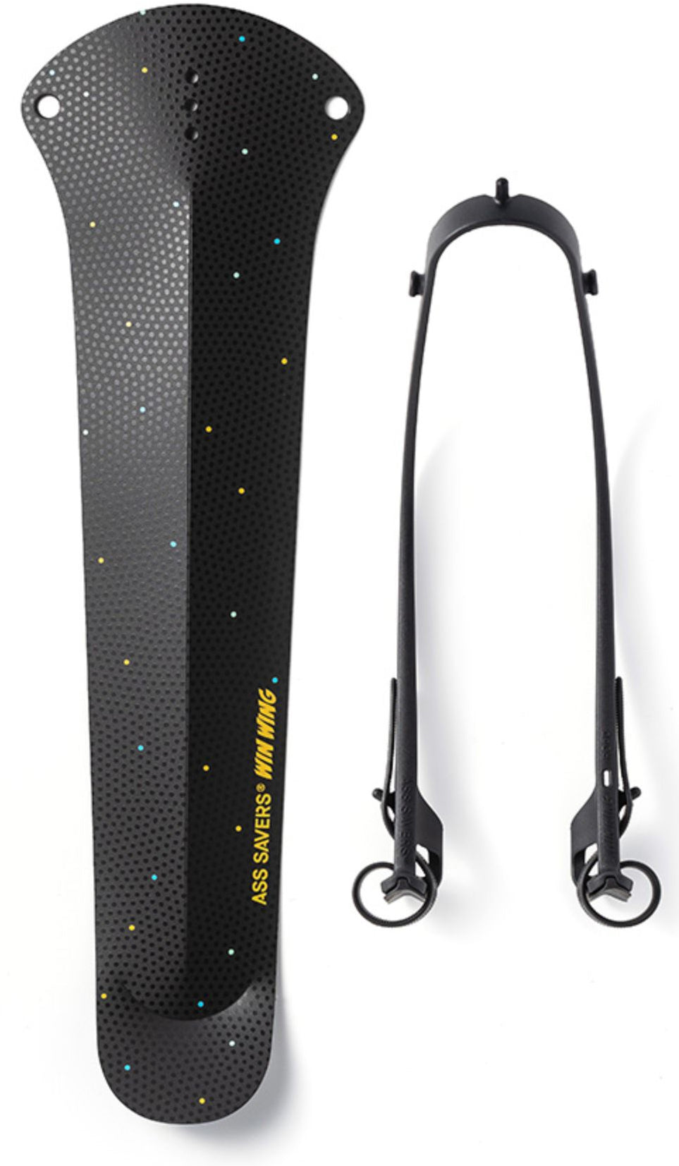 Ass Savers Win Wing 2 Road Rear Mudguard - Praline Black