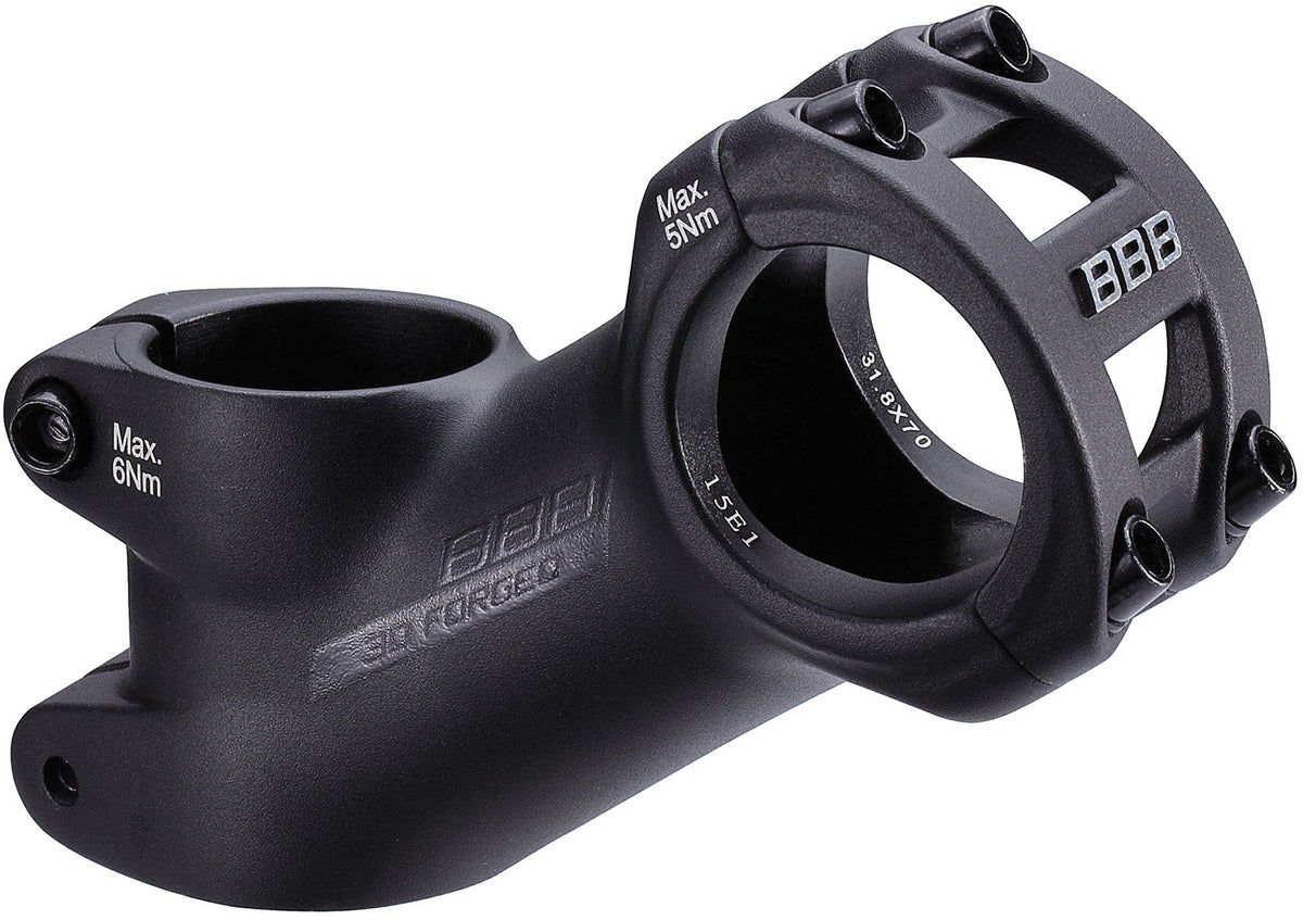 BBB HighRise MTB Stem 35° x 31.8mm Mountain Bike Stem - Black