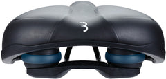 BBB Meander Relaxed Cycling Saddle - Black