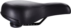 BBB Meander Upright Cycling Saddle - Black