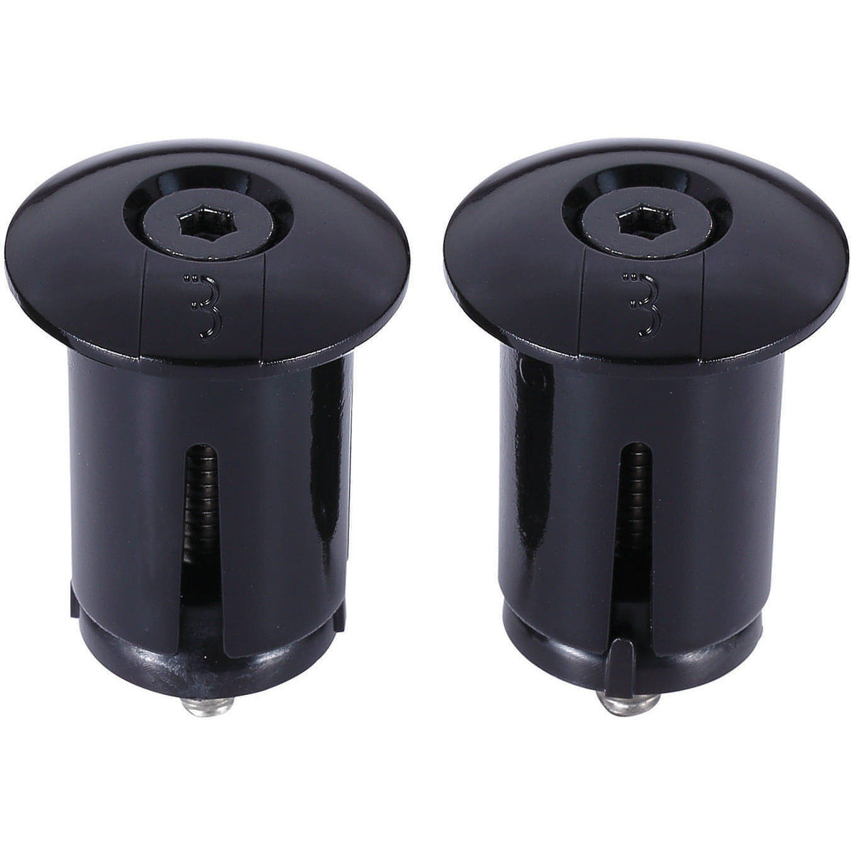 BBB Screw On End Caps - Black