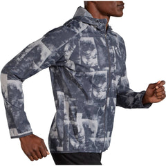 Brooks Canopy Mens Running Jacket - Grey
