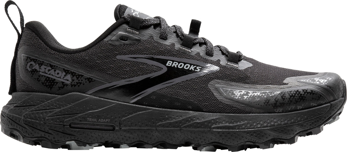 Brooks Cascadia 18 Mens Trail Running Shoes - Black