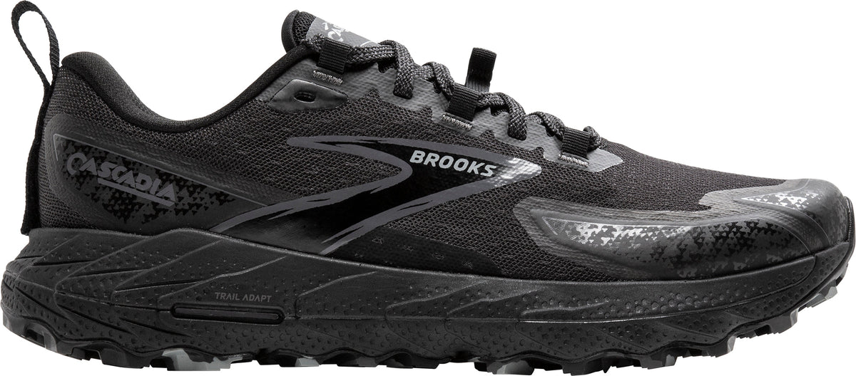 Brooks Cascadia 18 Womens Trail Running Shoes - Black