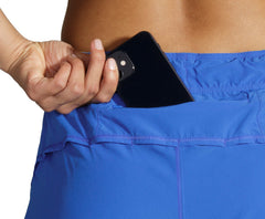 Brooks 5 Inch Chaser 2 in 1 Womens Running Shorts - Blue