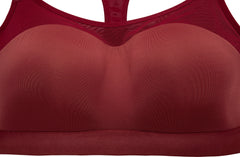 Brooks Dare Racerback Womens Sports Bra - Red