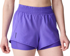 Brooks Dash 2 in 1 Womens Running Shorts - Purple