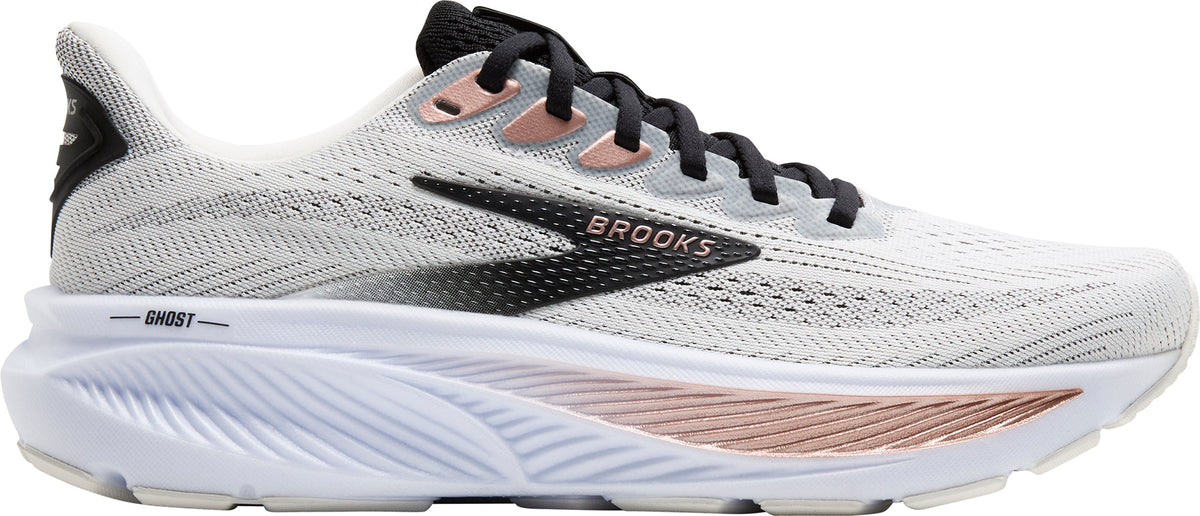 Brooks Ghost 17 Womens Running Shoes - White