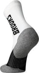 Brooks Ghost Crew Running Socks - White