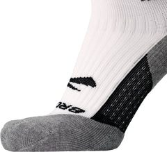 Brooks Ghost Crew Running Socks - White