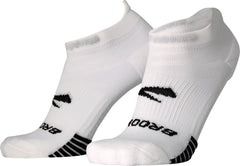Brooks Ghost Lite No Show (2 Pack) Running Socks - White