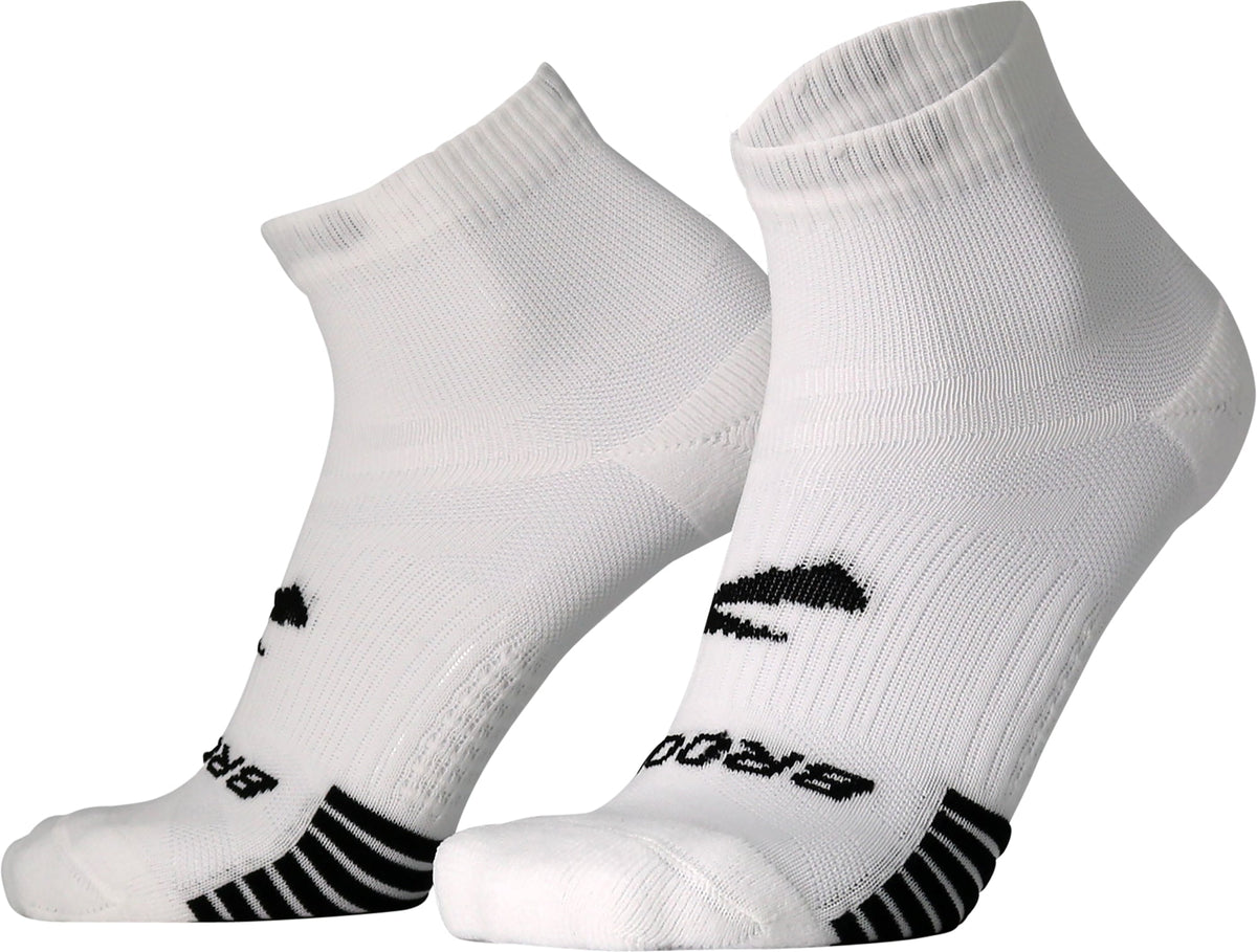 Brooks Ghost Lite Quarter (2 Pack) Running Socks - White
