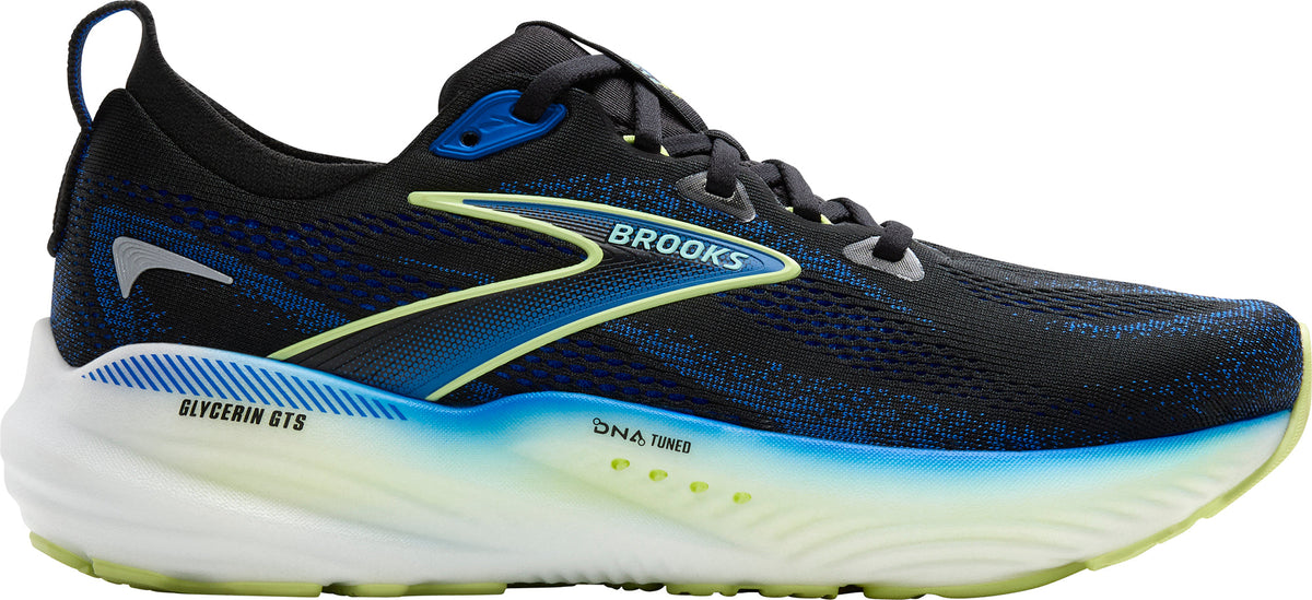 Brooks Glycerin GTS 22 WIDE FIT Mens Running Shoes - Black