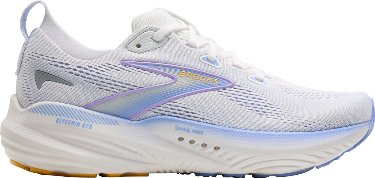 Brooks Glycerin GTS 22 Womens Running Shoes - White