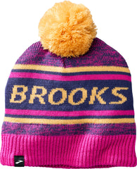 Brooks Heritage Pom Running Beanie - Pink