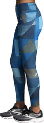 Brooks Method Womens 7/8 Running Tights - Blue