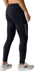 Brooks Momentum 2.0 Thermal Mens Long Running Tights - Black