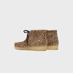 Clarks Wallabee Boot - Leopard Print