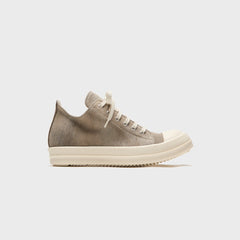 Rick Owens WMNS DRKSHDW Scarpe In Denim Low Sneakers - Dust / Milk