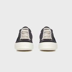 Rick Owens WMNS DRKSHDW Temple Star Applique Sneaks - Black / Milk
