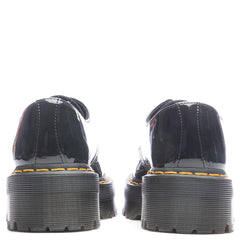 1461 Quad Smooth Leather Platform Shoes - Black Patent Lamper