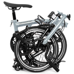 Brompton P Line 12-Speed Folding Bike - Lunar Ice