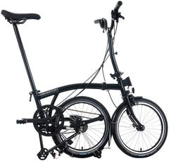 Brompton C Line 12-Speed Folding Bike - Black