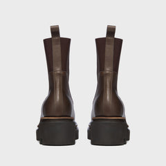 Rick Owens WMNS Beatle Bogun Chelsea Boots - Dark Dust
