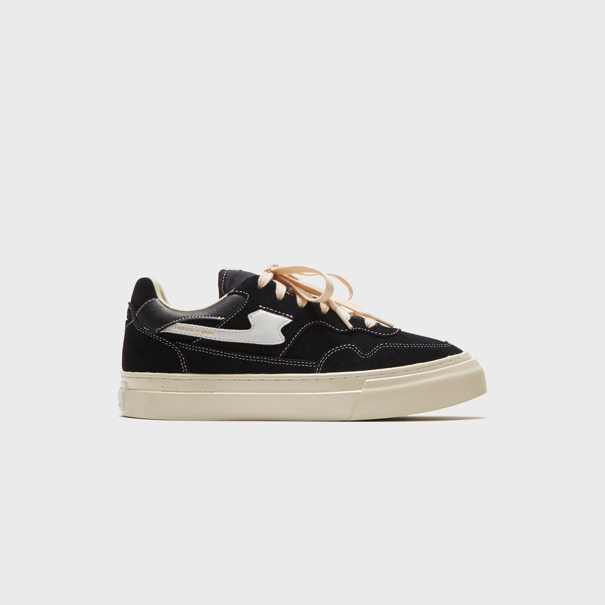 Stepney Workers Club Pearl S-Strike Suede - Black / White