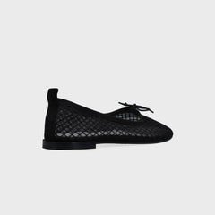 Repetto Garance Mesh Ballet Flats - Black