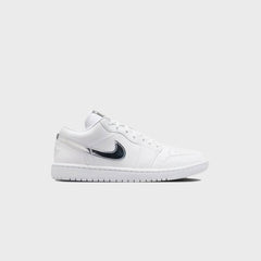 Jordan WMNS Air Jordan 1 Low SE - White / Metallic Silver
