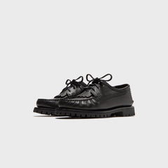 Yuketen Italian Blucher Cortina Sole - Tosca Pale Black