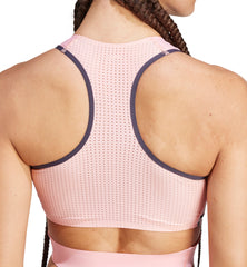 adidas Adizero Promo Womens Running Crop Top - Pink