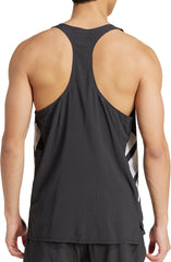 adidas Adizero Road To Records Mens Running Vest - Black