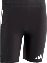 adidas Adizero Mens Short Running Tights - Black