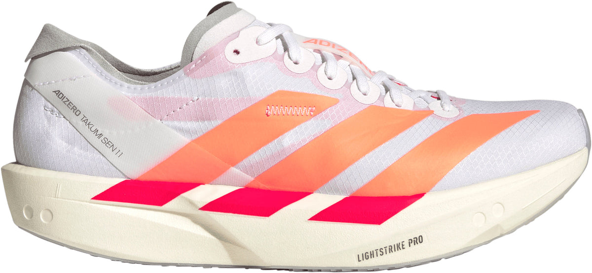 adidas Adizero Takumi Sen 11 Womens Running Shoes - White