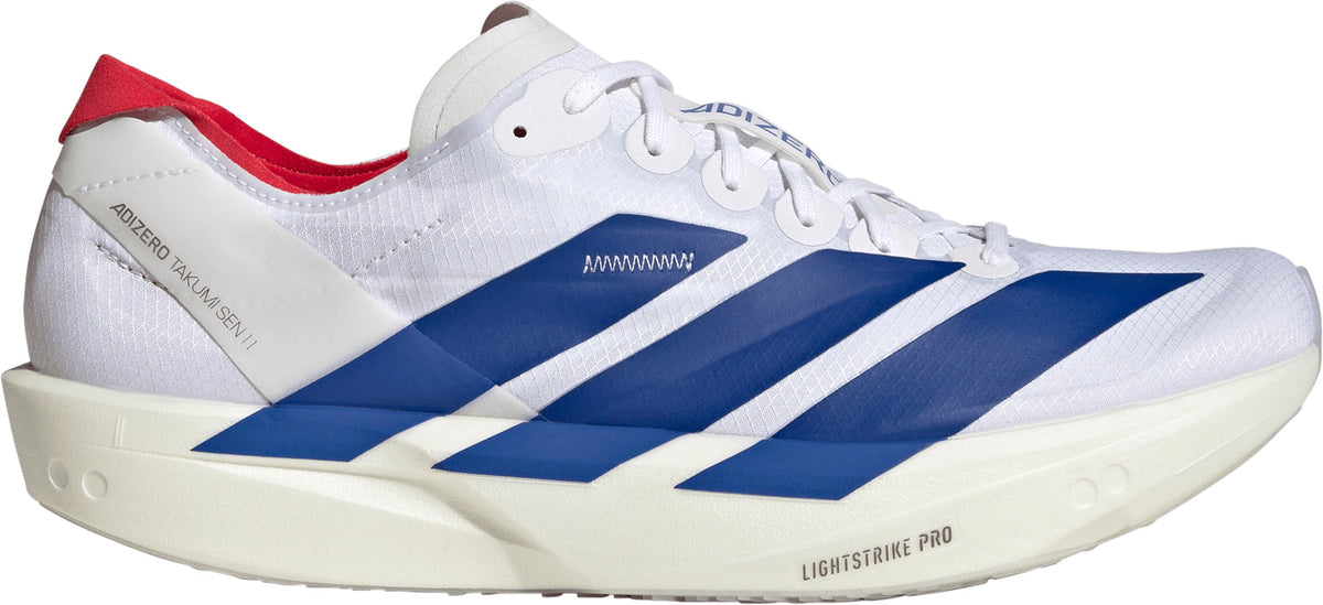 adidas Adizero Takumi Sen 11 Mens Running Shoes - White