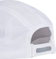 adidas AeroReady 4 Panel Mesh Running Cap - White