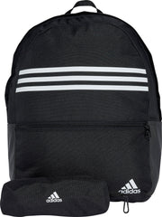 adidas Classic Horizontal 3 Stripes Backpack - Black